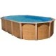 Piscine Hors Sol Décobois Prestige 6.4x3.95 H 1.32