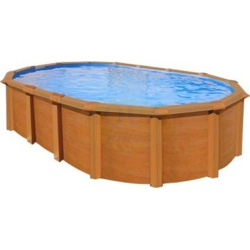 Piscine Hors Sol Décobois Prestige 7.6x3.95 H 1.32