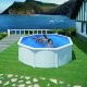 Piscine Hors sol Blanche CLASSIC Ø4.80m H 1.32m
