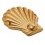 Matelas piscine coquille GOLD OR Gonflable 1.65x1m
