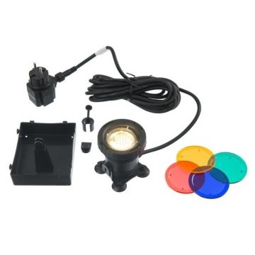 Projecteur Immergé 20w + Disques Couleur + Transfo