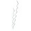 Piquet Tuteur Tomate Galvanisé Spirale 1.80m Ø6mm