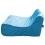 Fauteuil piscine polyester/pvc 120x100x60 Turquois